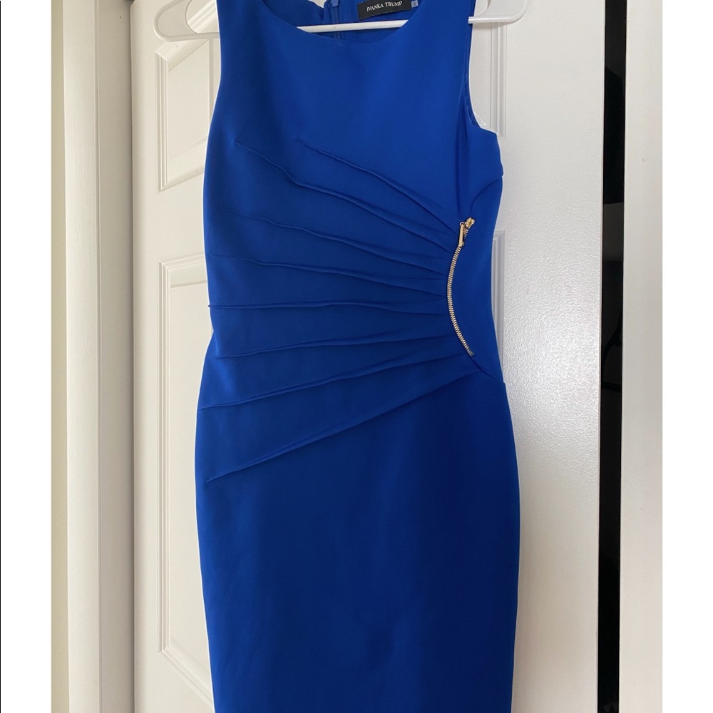 Blue Cocktail Dress - Ivanka Trump Size 2